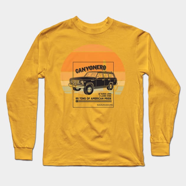 The Simpsons - Canyonero Long Sleeve T-Shirt by Dreist Shirts